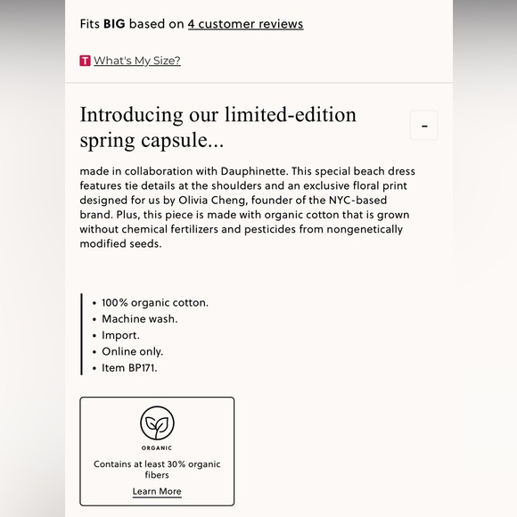 J.Crew NWOT tie shoulder maxi cover-up dress sz L organic cotton - Picture 5 of 9